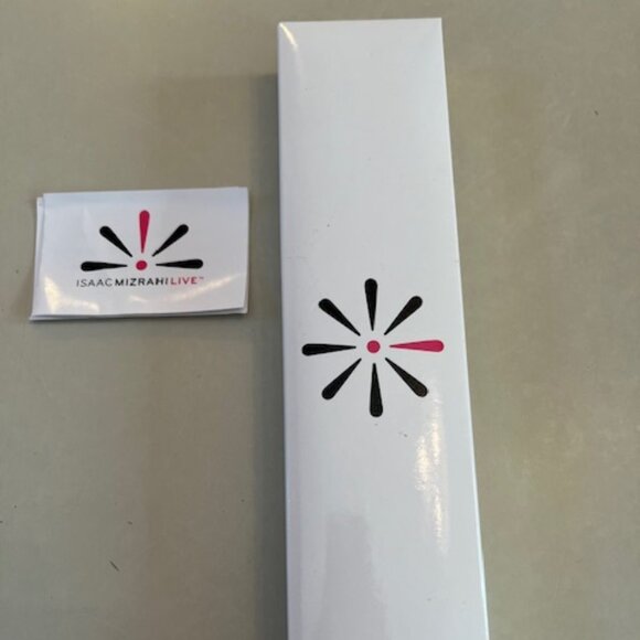 ISAAC MIZRAHI LIVE | Women's Black Ceramic and Crystal Bracelet Watch-NEW w/Box - Picture 4 of 13